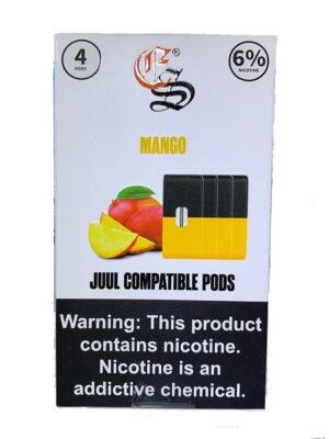 Juul Compatible Pods Mango by Eonsmoke 6%