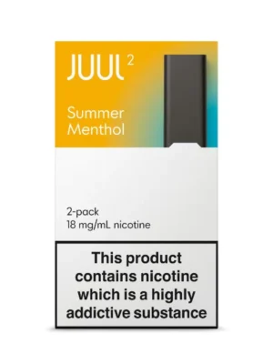 Summer Menthol 18mg Juul2 Pods